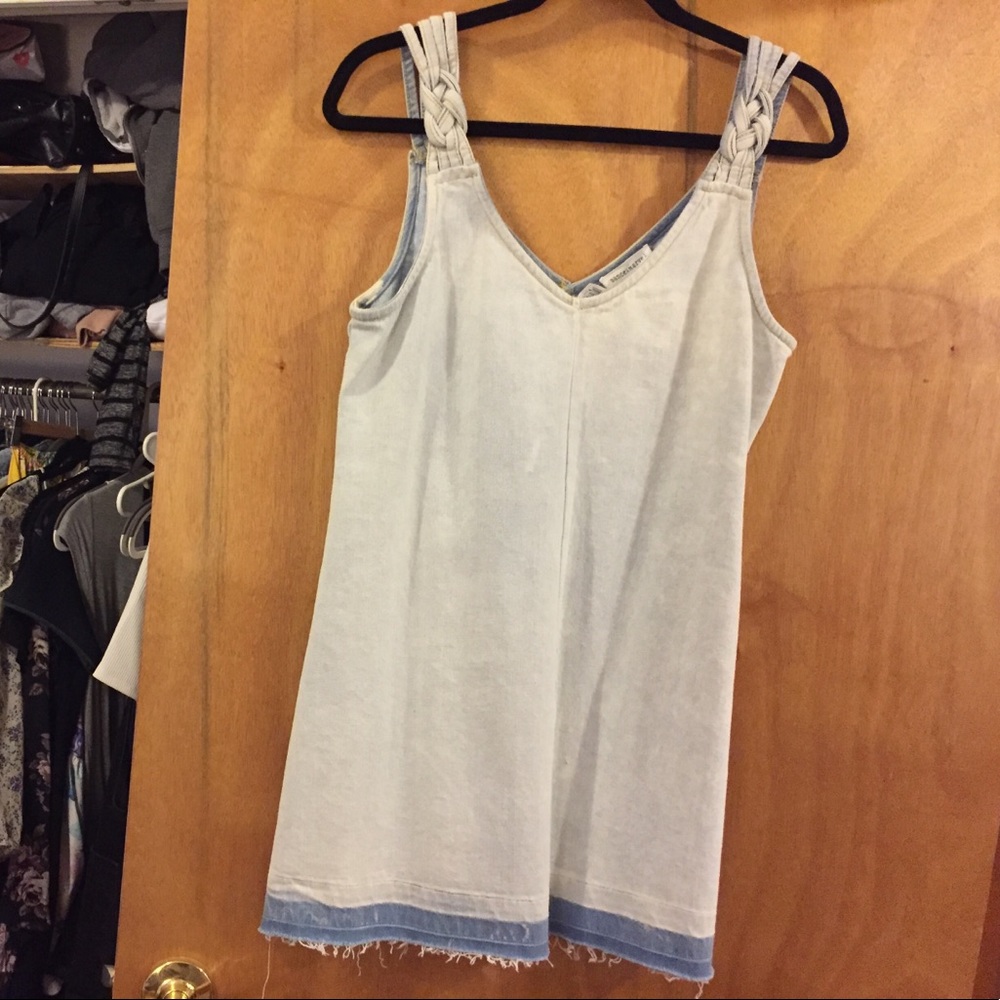 NEW W/ TAGS Denim Mini Dress
