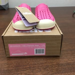 New Toddle Pink Native Shoes
