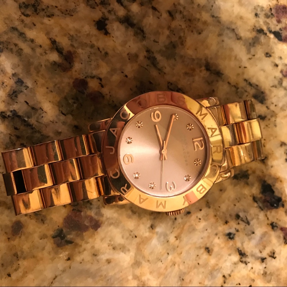 Rose Gold Marc Jacobs Watch