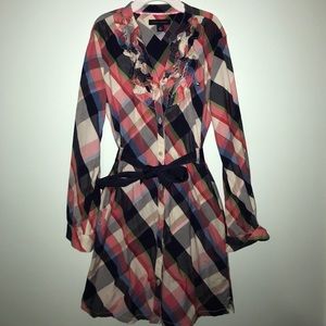 Kids Tommy Hilfiger plaid dress