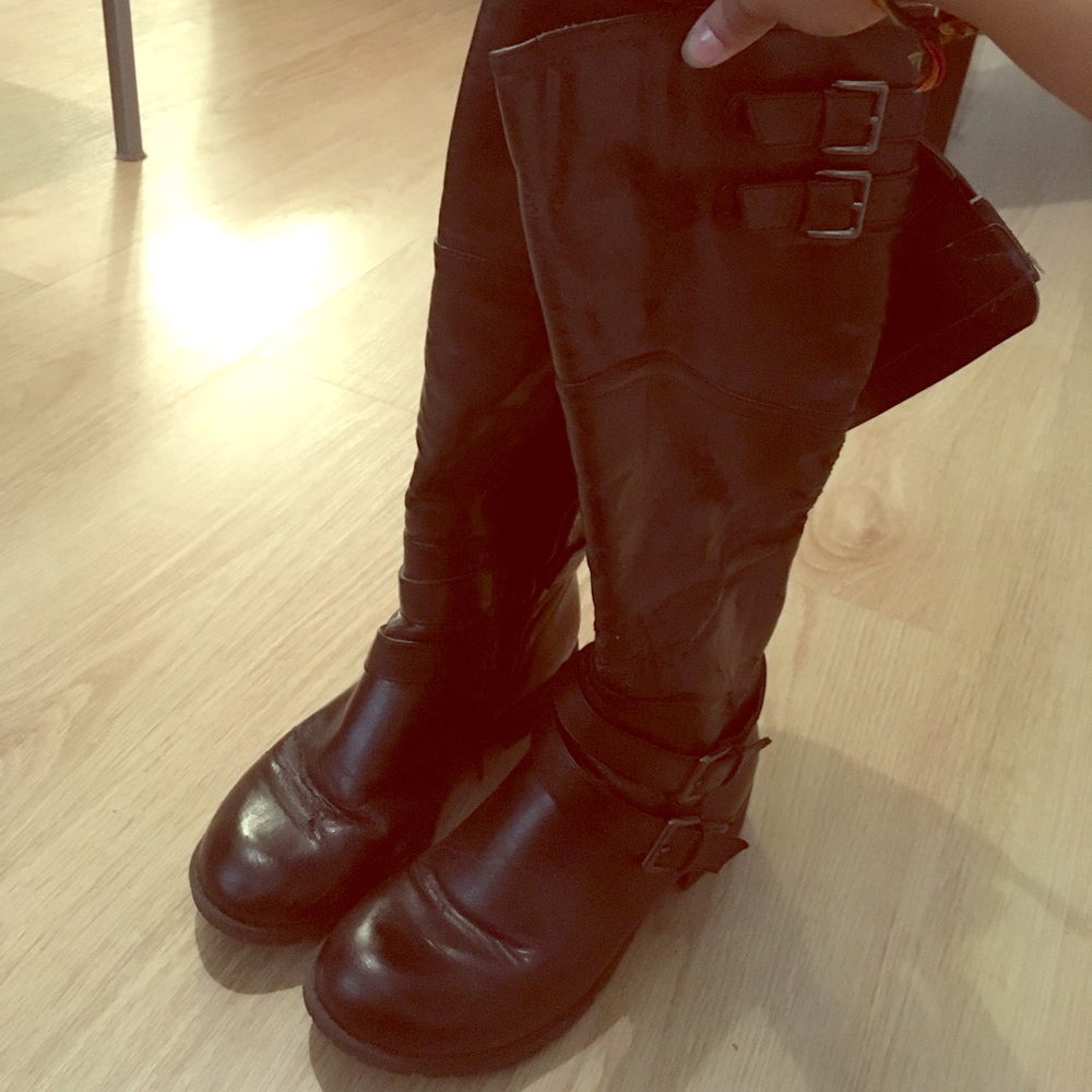 Knee high boots