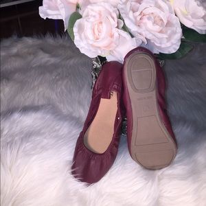 NEW old navy burgundy/maroon flats