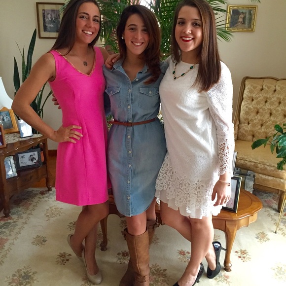 Miami white lace and floss dress - Picture 4 of 4