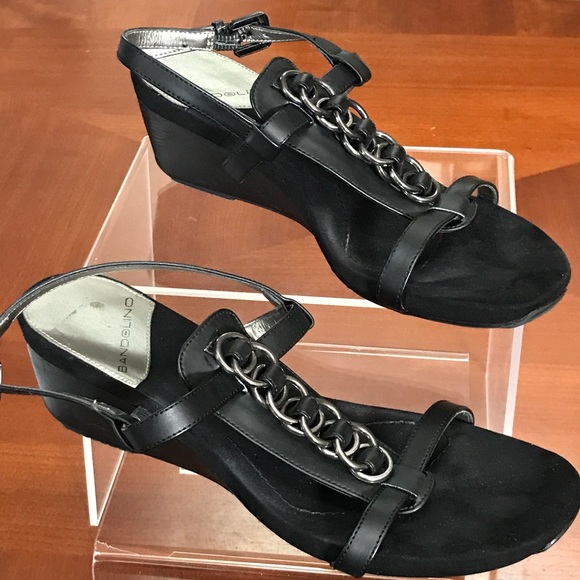 Bandolino Black Sandals Size 8M - Picture 1 of 8
