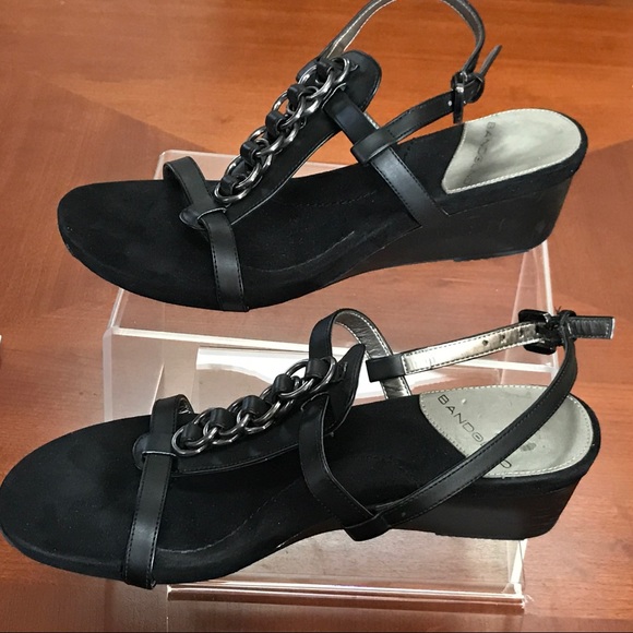 Bandolino Black Sandals Size 8M - Picture 3 of 8