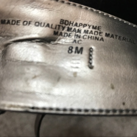 Bandolino Black Sandals Size 8M - Picture 8 of 8