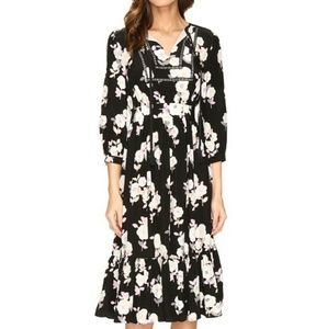 Kate Spade Posey Floral Silk Dress