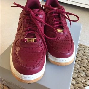 Nike women's AF1 red size 8