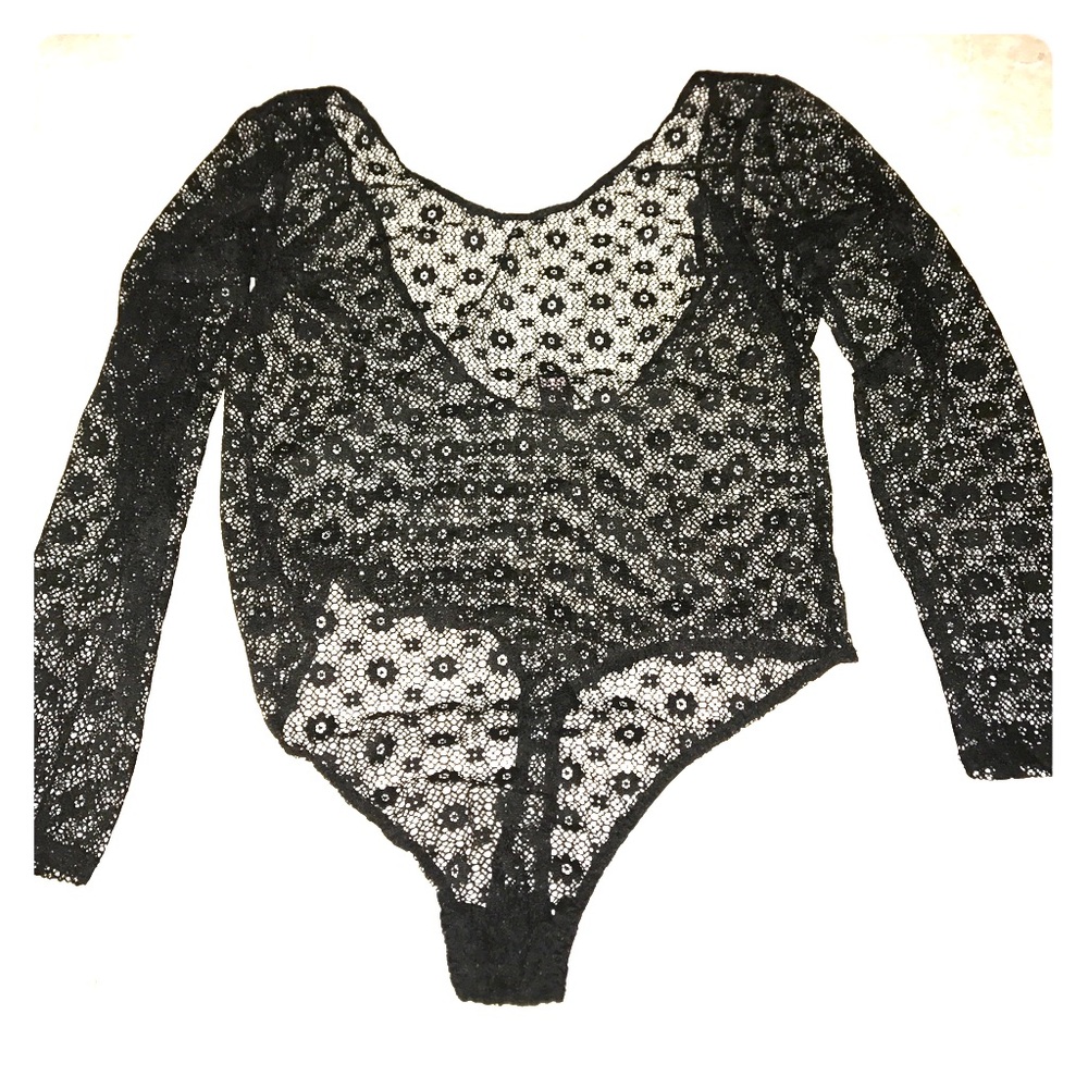 Victoria's Secret medallion lace bodysuit