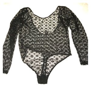 Victoria's Secret medallion lace bodysuit