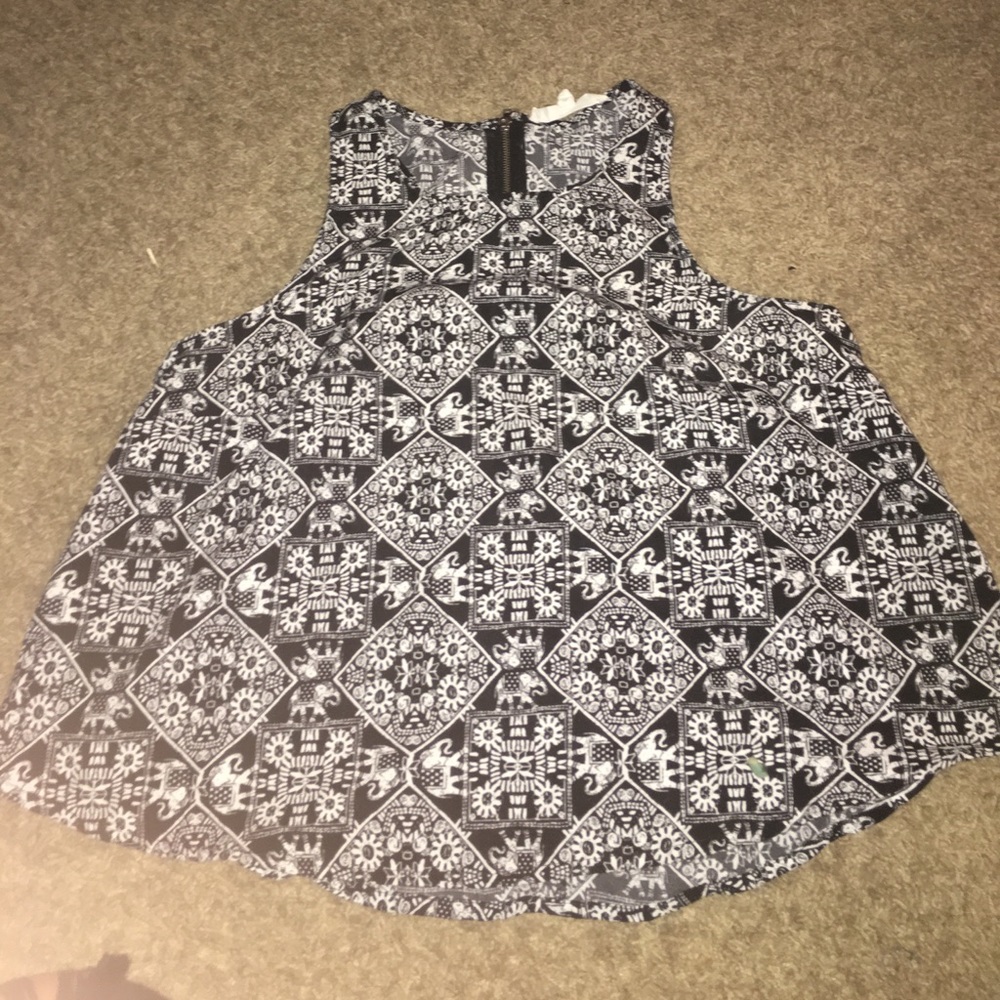 flowy tank top
