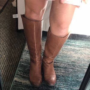 Sam Edelman Wide Calf Brown Riding Boots (10)