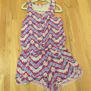 Girls romper jumpsuit Size 7/8.