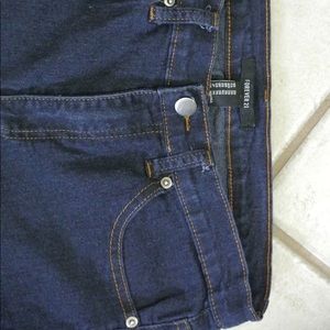 High waisted skinny jeans