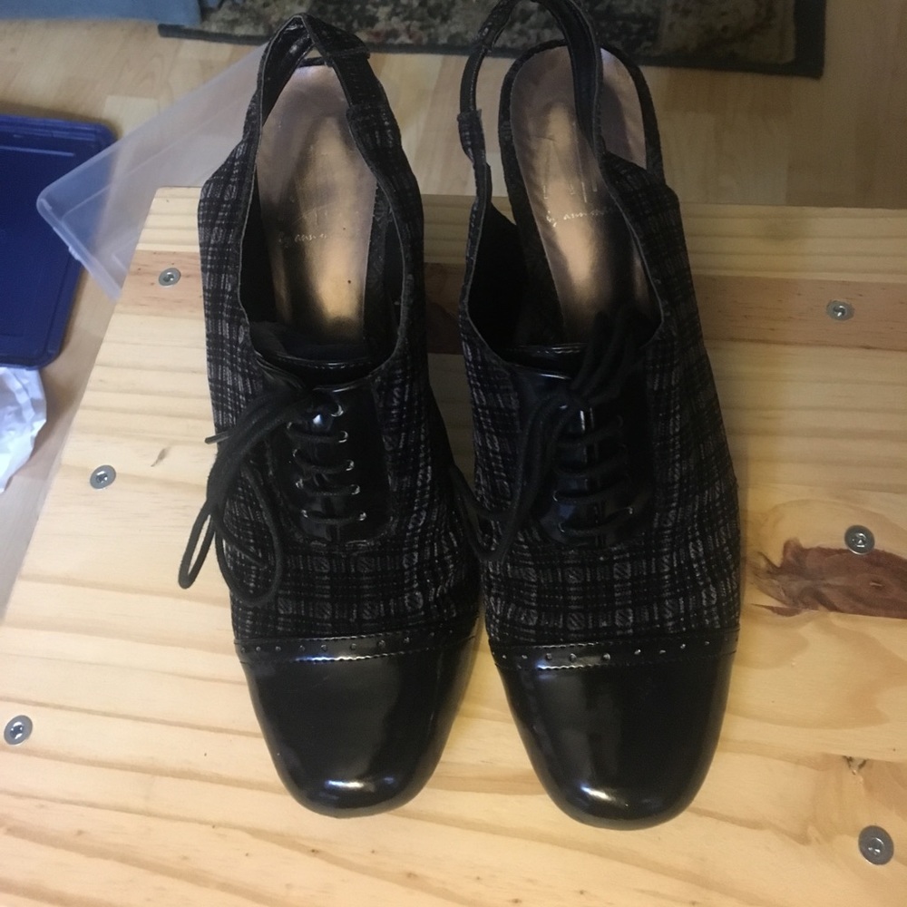 Open back shoes
