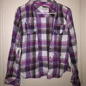 Signature Aeropostale Flannel (Size: S women's)