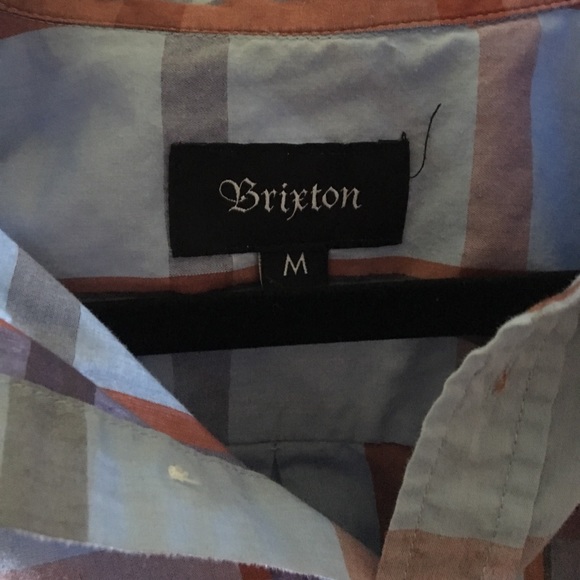 Brixton Button Up Plaid Shirt - Picture 2 of 3