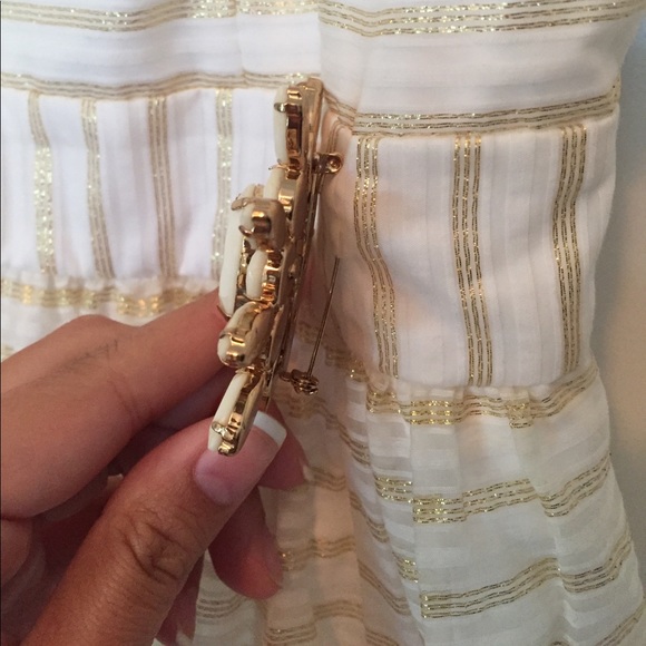 Lilly Pulitzer Kerry Dress Gold size 8