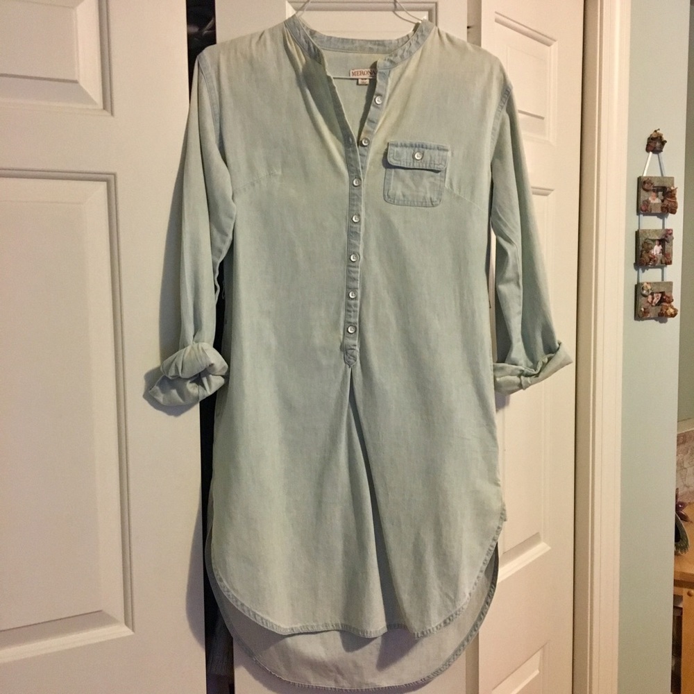 Denim dress - Picture 1 of 2