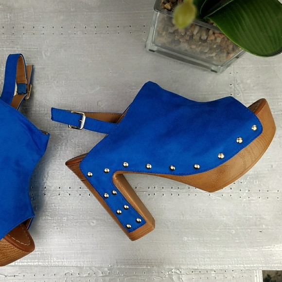 24hr sale Colbolt Blue platforms - Picture 3 of 4