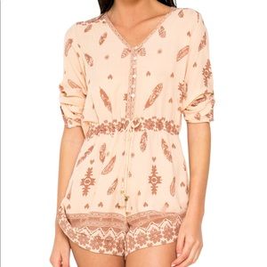 Spell skull tribe playsuit