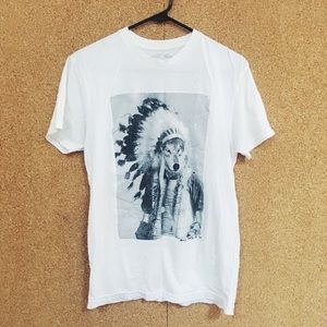 Urban Outfitters | Dog in Headdress T-Shirt