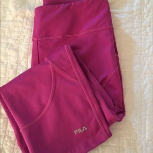 Gil's workout crop running pants