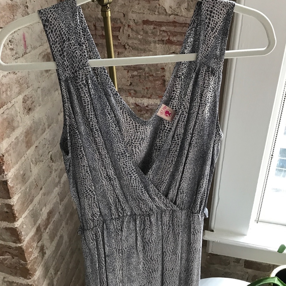Lucy Love deep V-neck dress