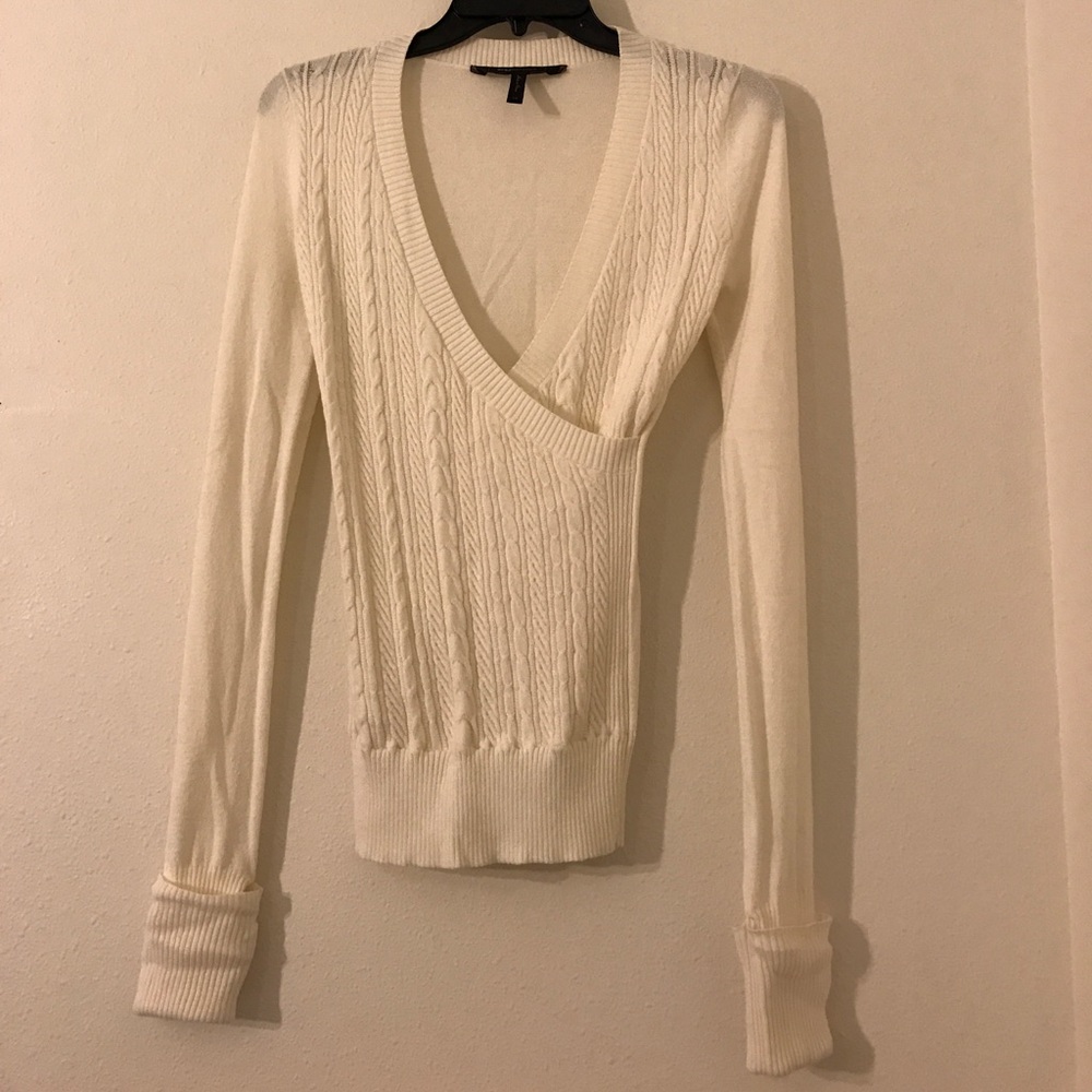 BCBG Brand NWOT off-white sweater.