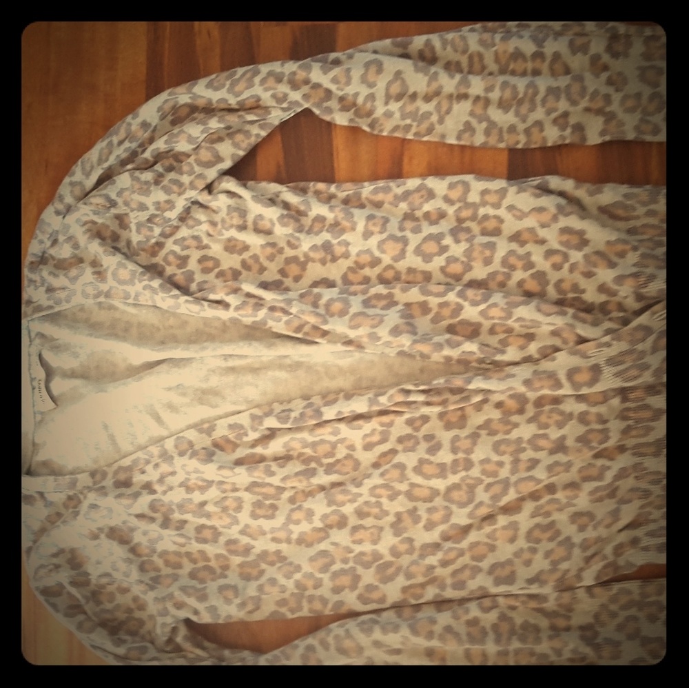 Leopard Cardigan
