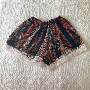 Boho shorts