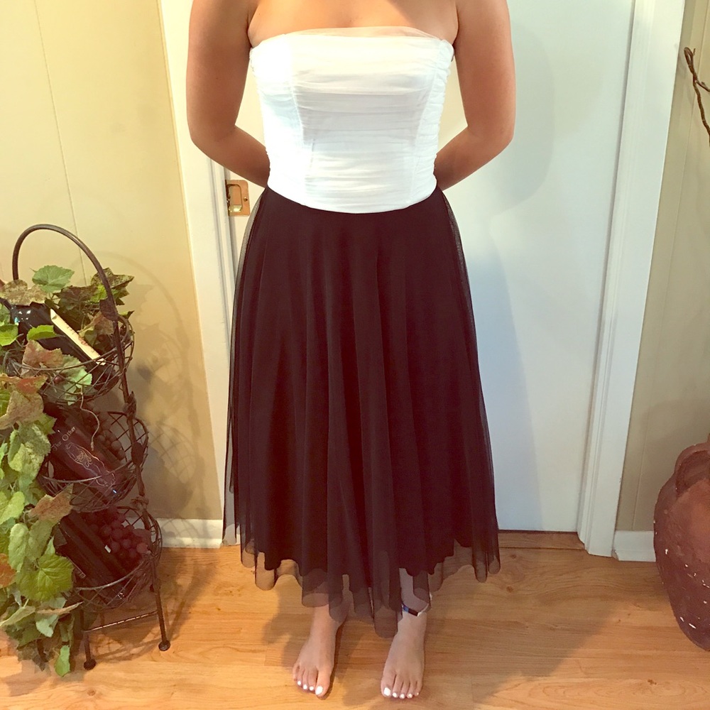 Black and White Dress