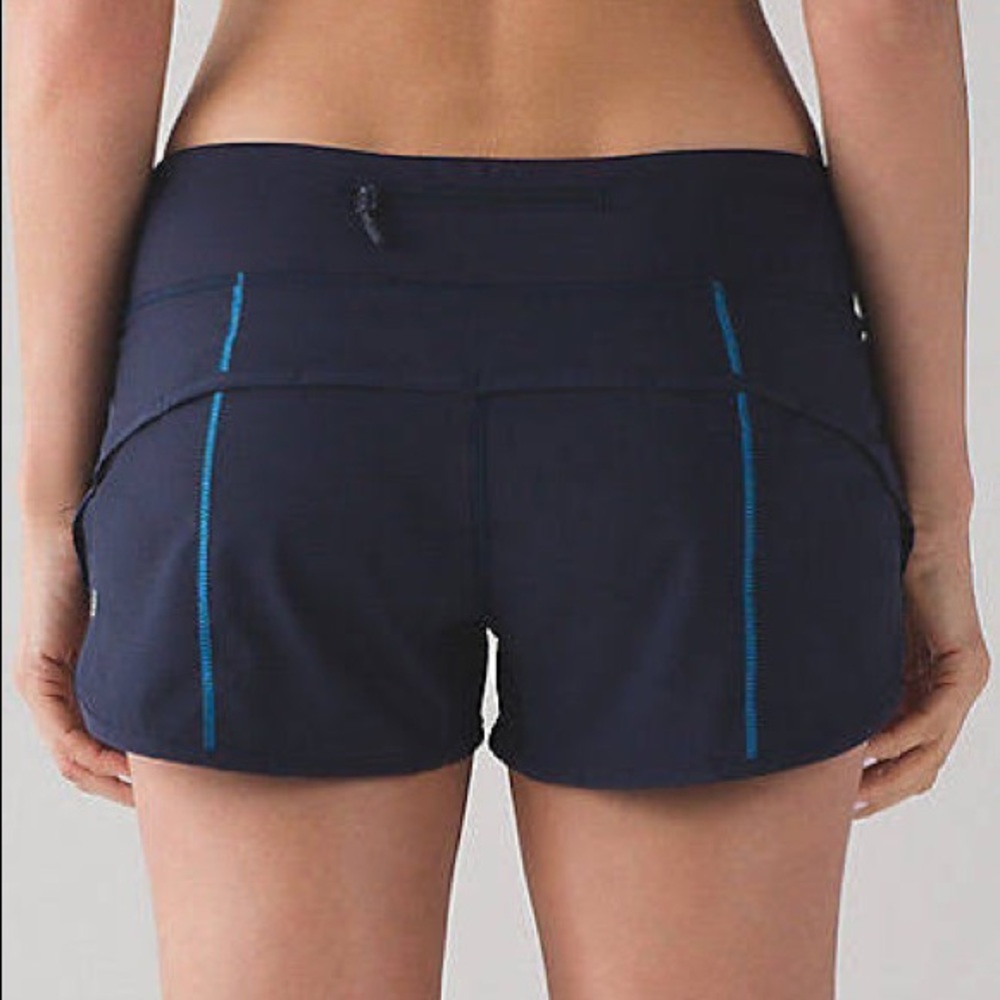 NWT lululemon Speed Shorts - Sz 6, 2.5" inseam