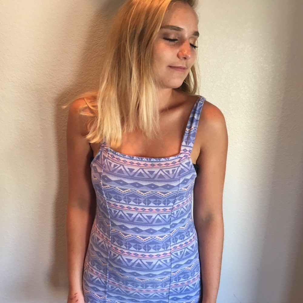 Tribal Body Con Dress