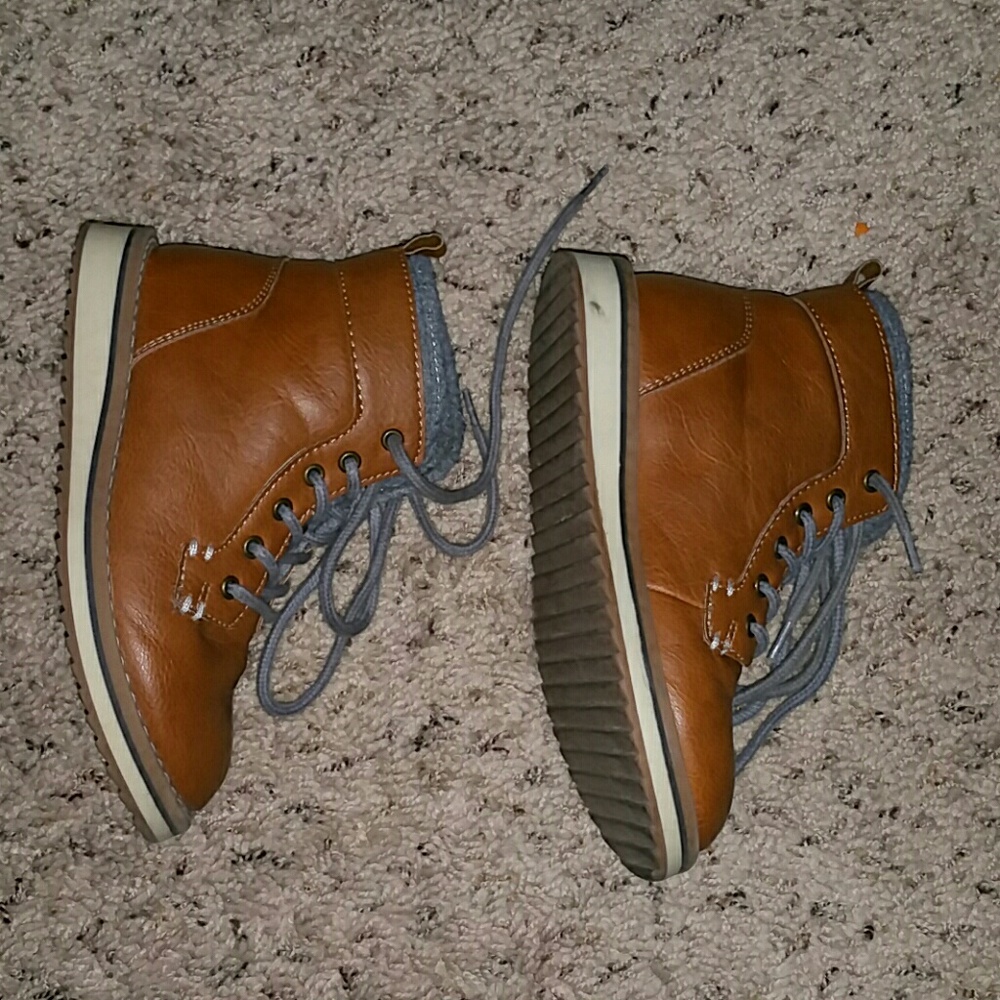 Toddler Boys Lace Up Boots