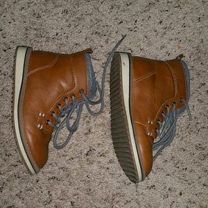 Toddler Boys Lace Up Boots