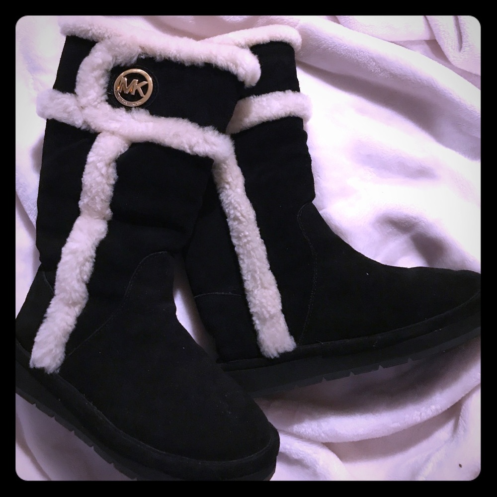 Black Michael Kors boots