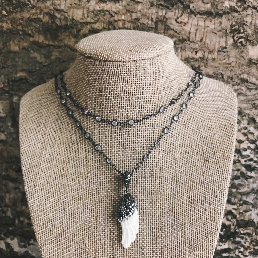 double wrap necklace