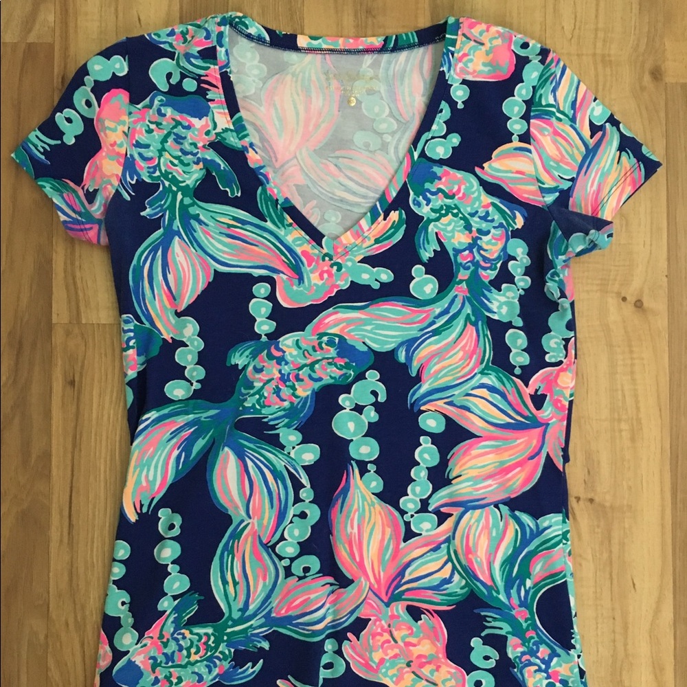 EUC Lilly Pulitzer Michelle Top Going Coastal