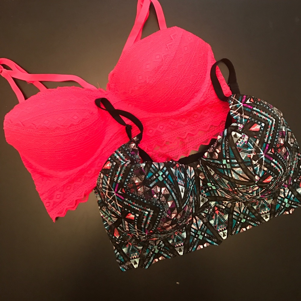 2 Victoria's Secret Bralettes