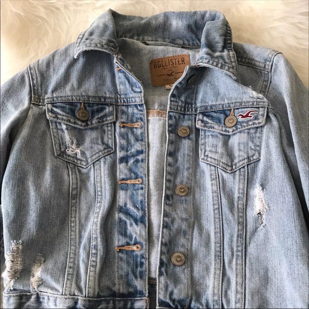 Hollister jean jacket