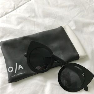Quay Black Sunglasses