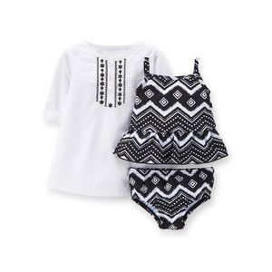 Baby girl suit and cover up!