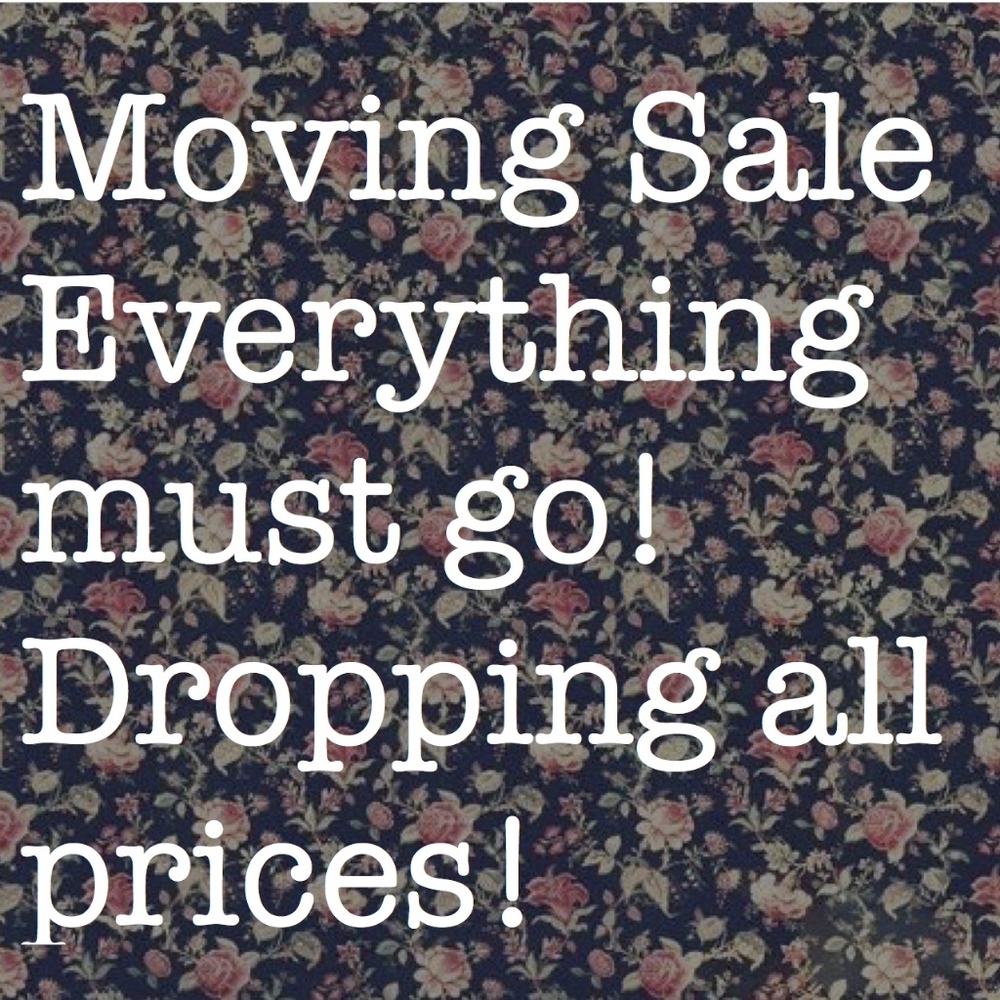 Everything must go!