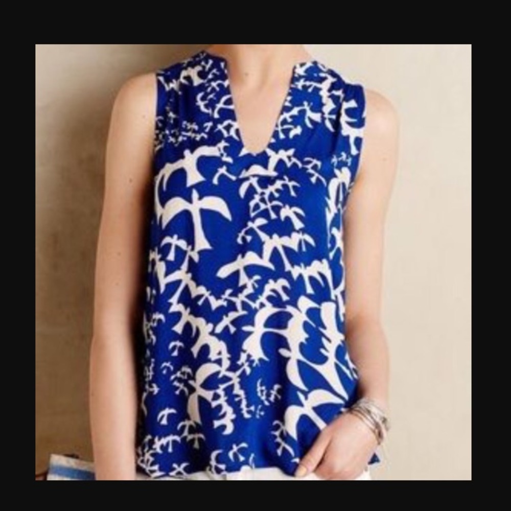 Anthropologie Maeve Bird Tank