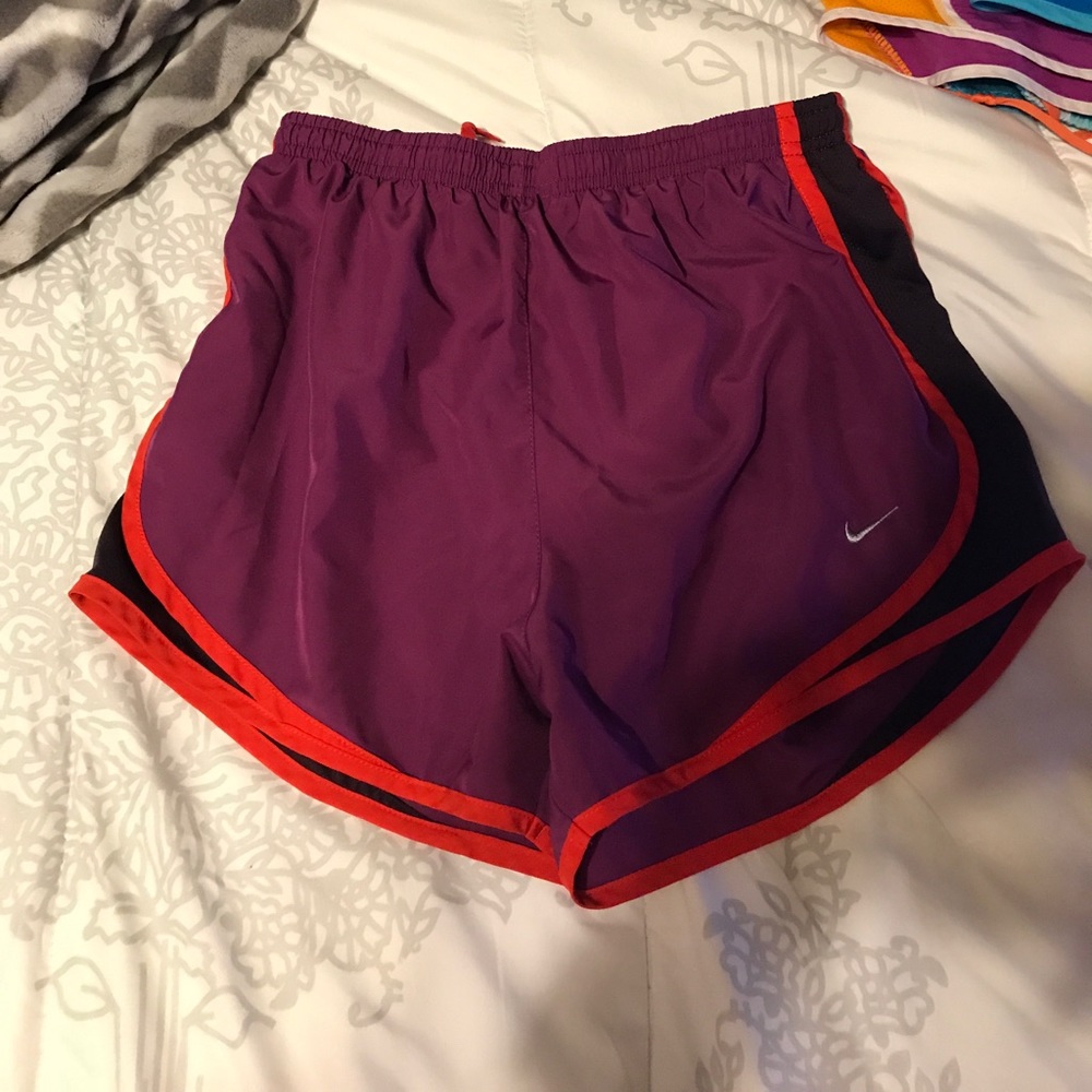 Small Nike running shorts