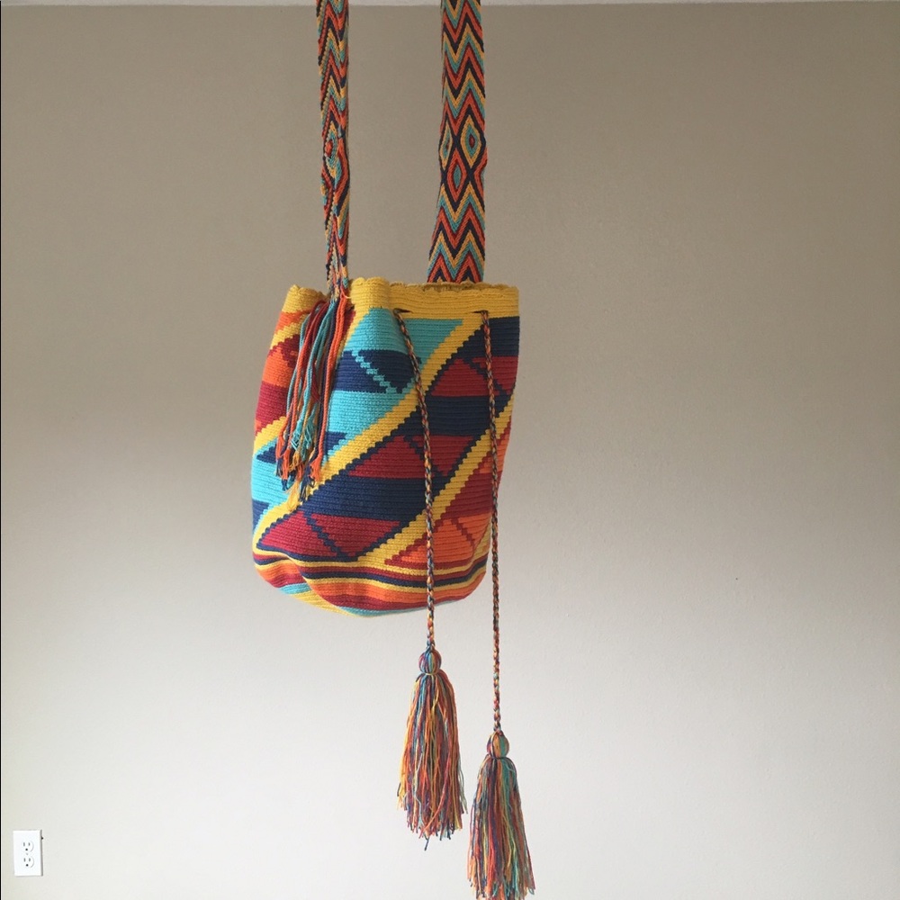 Wayuu Mochila Bag - Handmade -Colombia