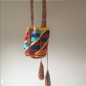 Wayuu Mochila Bag - Handmade -Colombia