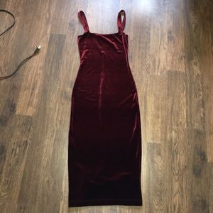 American Apparel Velvet Dress