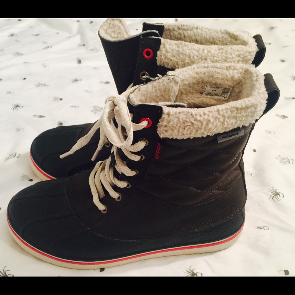 Crocs all cast waterproof winter boot